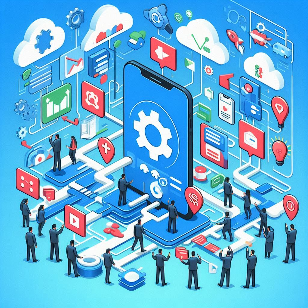 A group of people standing around a large device AI-generated content may be incorrect.